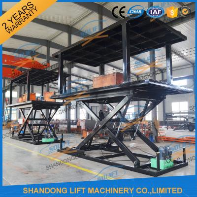 China CE ISO SGS Double Deck Car Parking System / 2.5T 2 Car Automotive Vehicle Lifts for sale
