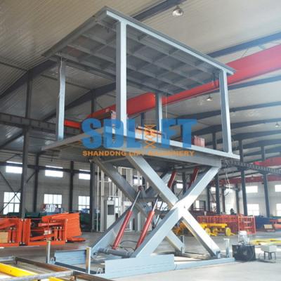 China Double Deck 3000kg Car Storage Lifts Stackable Car Parking System for sale