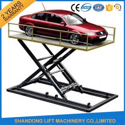 China Hydraulic Automotive Scissor Lift For Car Underground Parking Lift with CE for sale