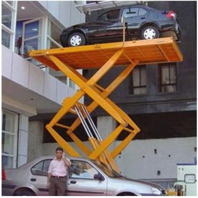 China CE Certified Hydraulic System Underground Car Parking Lift Hydraulic Scissor Car Lift for sale