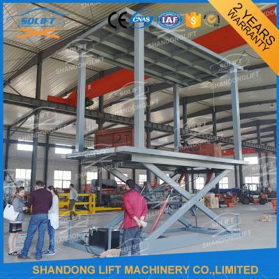 China Hydraulic Mobile Electric Car Lift For Garage for sale