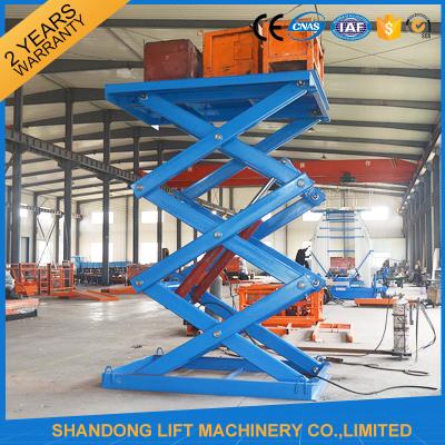 China 3T 5m Adjustable Mechanical Scissor Lift Table Hydraulic System for sale
