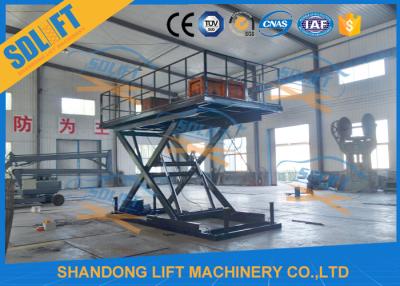 China Home Residential Hydraulic Scissor Car Lift Garage Parking Car Lift CE Certificate for sale