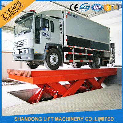 China Durable Hydraulic Scissor Car Parking Lift , Vehicle Scissor Lift With CE for sale