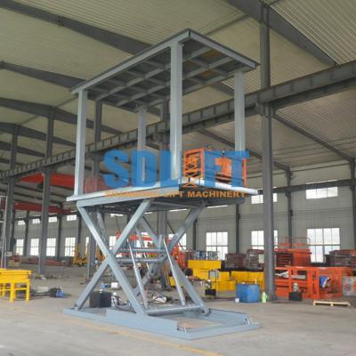 China Remote 3000mm/min Mechanical Double Deck Car Parking System for sale