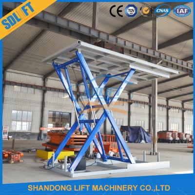 China 3M 3Tons Hydraulic Scissor Car Lift For Basement Car Parking Lift Home Use for sale