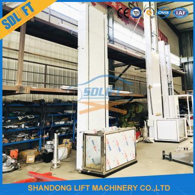 China 5m Lifting Vertical Wheelchair Platform Lift Stainless Steel Inching Switch for sale