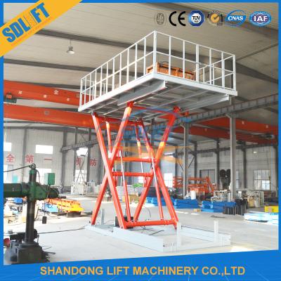 China Home Use 3M  Height Hydraulic Scissor Car Lift With Ce for sale