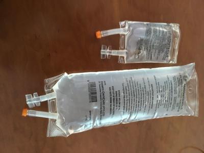 China Disposable Laminated Compound PVC Infusion Bag for sale