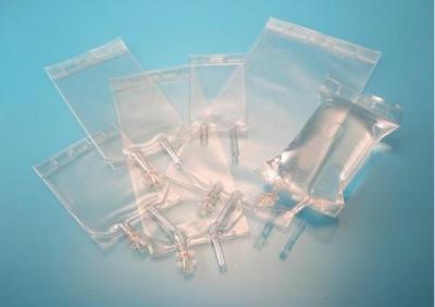 China Clinical Dual Port Sterilized PVC Infusion Bag for sale