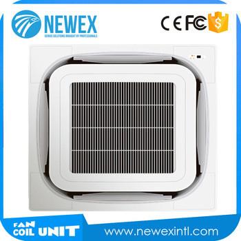 China NEWEX Factory Price 8-way Cassette Type Fan Coil Unit(G Style), Ceiling Mounted Air Conditioner for sale