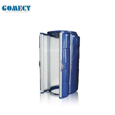 China Stand Up Solarium Vertical Tanning Bed F6 With Cosmedico Tanning Lamps for sale