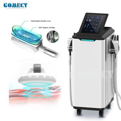 China 2022 New Design Emslim Cryolipolysis 2 In 1 Fat Cells Freeze Body Fat Loss Muscle Rebuild Muscle Training Machine for sale