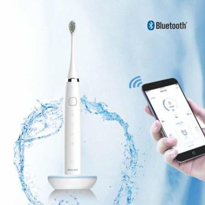 Китай Bluetooth Electric Toothbrush App customized cleaning mode lasts 20 days, electric toothbrush 4-gear adjustment продается