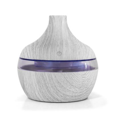 China Water drop wood grain humidifier- humidifier essential oil aromatherapy lamp bedroom Nightlight incense portable aromath à venda