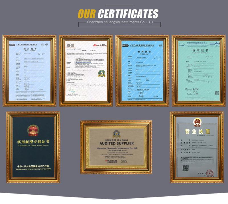 Verified China supplier - Shenzhen Chuangxin Instrument Co.,LTD