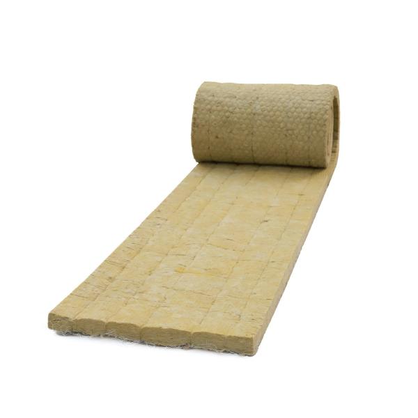 Quality Mesh Wired Rock Wool Blanket Customized Size For Building Insulation Roof for sale