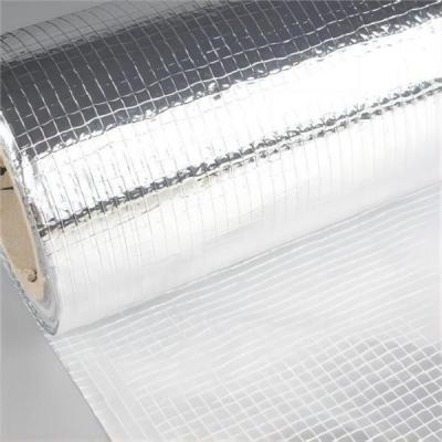 China Square Fiberglass Facing Material Aluminium Foil With Glass Polyline 20mic en venta