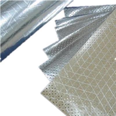Chine Customized Perforated Foil Facing Material Acoustic Insulation 100m 300m 1000m Length à vendre