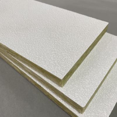 中国 High Density Stone Wool Panel Insulation For Acoustic Ceiling Tiles 販売のため