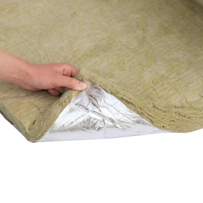 Κίνα Thermal Insulation Stone Wool Roll With Fire Resistance Performance Mineral Wool Felt For Wall Insulation προς πώληση