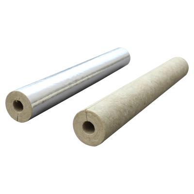 China China Manufacturer's Fireproof Stone Wool Insulation Tube Industrial Design Rock Wool Pipe Cover Te koop