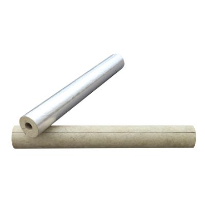 China Thermal Insulation Material Manufacturer Insulated Rock Stone Wool Pipe Mineral Wool Insulation Pipe Cover zu verkaufen