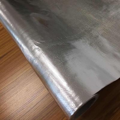 China Traditional Thermal Insulation Aluminum Foil Cloth Heat Resistant Foil Materials Te koop