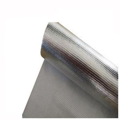 China Traditional Aluminum Foil Laminated Pe Woven Fabric For House Wrap Vapor Barrier Insulation Te koop