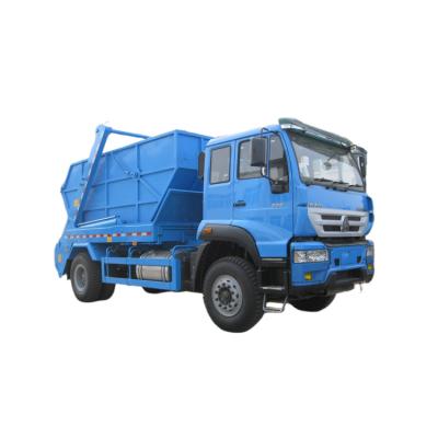 China CNHTC SINOTRUK HOWO 4X2 6-10cbm Swing Arm Truck For Waste Collection for sale