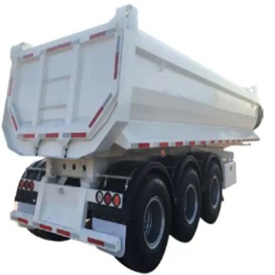 China SINOTRUK HOWO 3 Axle 50Ton U Shape Dump Truck Tipper Semi Trailer With Unique Structure Design And Strengthened Ribs for sale