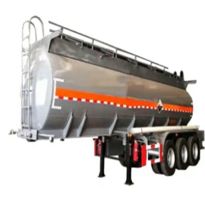Chine Charbon/acier inoxydable 50000 litres Capacité pétrole-eau pétrole-carburant Cisterne de transport Semi-remorque avec dispositifs de sécurité à vendre