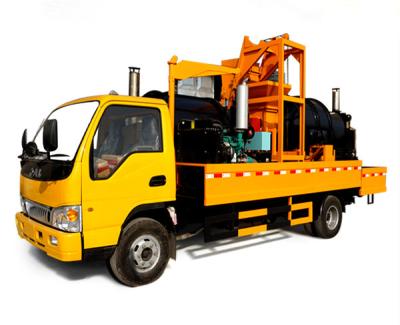 China JAC 4X2 Camión montado planta de parches de asfalto maquinaria de construcción de carreteras para el mantenimiento del pavimento en venta