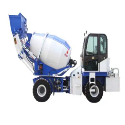 China Large Drum 4WD Automatic Cement Mixer Lorry Self Loading Diesel Portable 6.5m3 Mobile for sale
