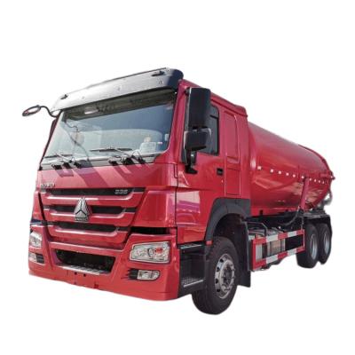 China 20cbm SINOTRUK Suction Sewage Truck 6×4 Industrial Cleaning Vacuum for sale
