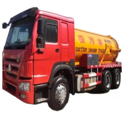 China 340HP 6x4 8000 Litres Sewer Suction Vehicle DONGFENG SHACMAN With High Pressure Flushing for sale