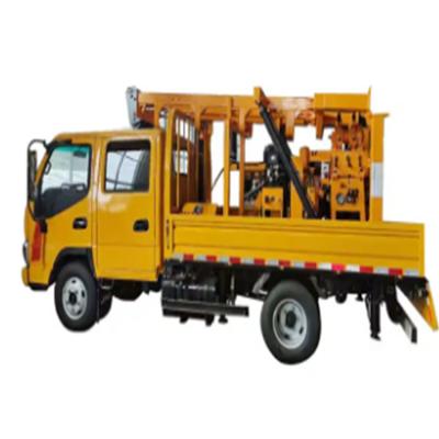China High Efficiency 600m Borehole Depth 8×4  Water Well Drill Rig 132KW Diesel Engine Special Vehicles Equipment for sale