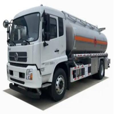 China 4X2 6X4 DONGFENG Gas Diesel Fuel Oil Tanker Lorry Aluminum Alloy Steel Body With Fuel Dispenser for sale