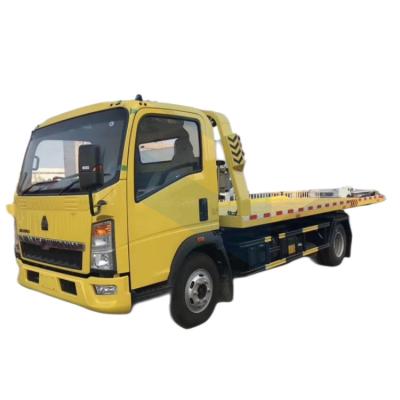 China SINOTRUK HOWO Wrecker Truck Light Duty Rhd 4X2 35T Flatbed Wrecker Towing Truck for sale