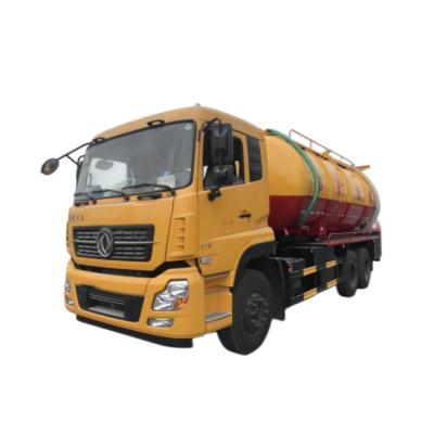 China 6X4 18000 Liters Sewage Suction Vehicle Dongfeng 18 Tons 10 Wheel Vacuum Sanitation Vehicles for sale