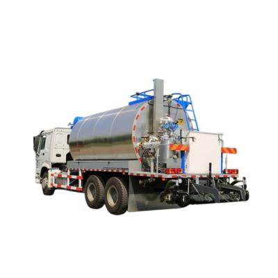 China Sino Truck HOWO Shacman 4x2 Heated Asphalt Distributor Truck Bitumen Spray Tanker 8cbm 12cbm for sale