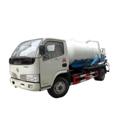 China Caminhão de sucção de esgoto de Dongfeng 100HP 4CBM 6CBM 8CBM 10CBM 4X2 Caminhão de sucção de esgoto a vácuo à venda