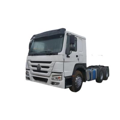 China SINOTRUK HOWO caminhões de segunda mão 10 rodas 6x4 380hp caminhão tractor para transporte rodoviário à venda
