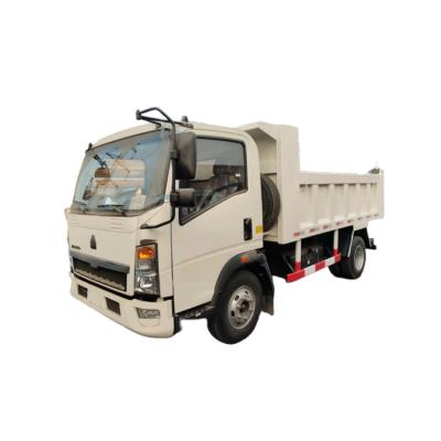 China 4x2 Sinotruk Howo Light Dump Truck 116HP 6 Tire Logistics Transportation for sale