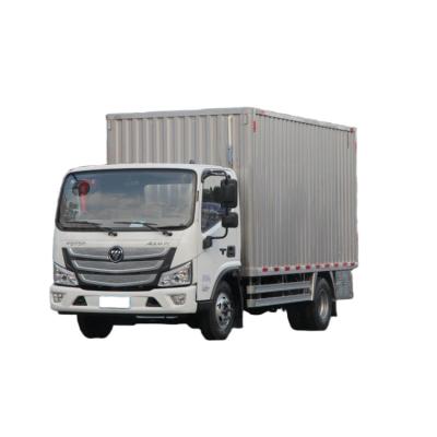 China FOTON AUMERK AUMAN 4X2 8t 10t 120HP Lorry Truck Dry Cargo Truck Box Van Truck for sale