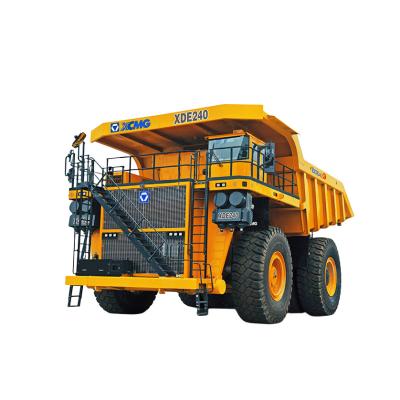 China XCMG XDE240 camión descargable eléctrico de la mina de carbón camión descargable de minería de 240 toneladas en venta