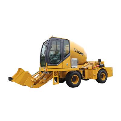 China XCMG HT3.5 Cubic Left Front Drive Two Way Self Loading Mixer SLM3500S for sale