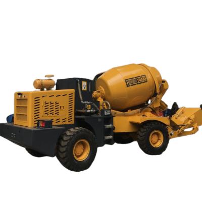 China Mobile Portable HY-160 Self Loading Concrete Mixer Construction Machinery for sale