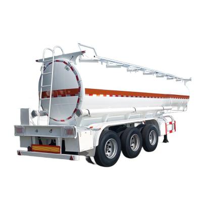 China Carbon Steel Sulfuric Acid Tanker Trailers For Sale 3 Axles 21cbm 21000liters for sale