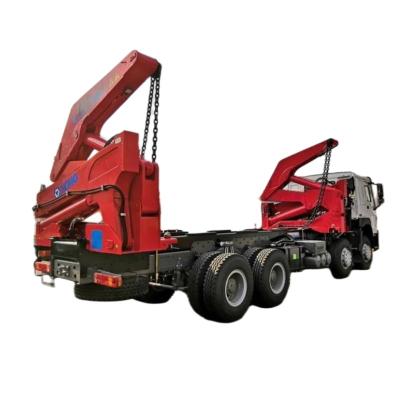 China Self Loading 20 Foot Container Lifter Mounted on Semi Trailer for sale